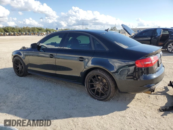 2015 Audi S4 Premium Plus with VIN WAUBGAFL9FA013731, listed as a Copart auction lot 86951844 with 44,027 mi miles and Salvage Title. Bid and sale history available at carsss.com. Image 2.