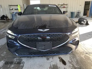 2023 Genesis G70 3.3T with VIN KMTG54TE2PU110213, listed as a Copart auction lot 43505025 with 13,039 mi miles and Salvage Title. Bid and sale history available at DreamBid. Image 5.