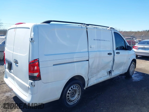 2017 Mercedes-Benz Metris Cargo with VIN WD3PG2EA9H3206977, listed as a IAAI auction lot 41828548 with 87,878 mi miles and . Bid and sale history available at carsss.com. Image 4.