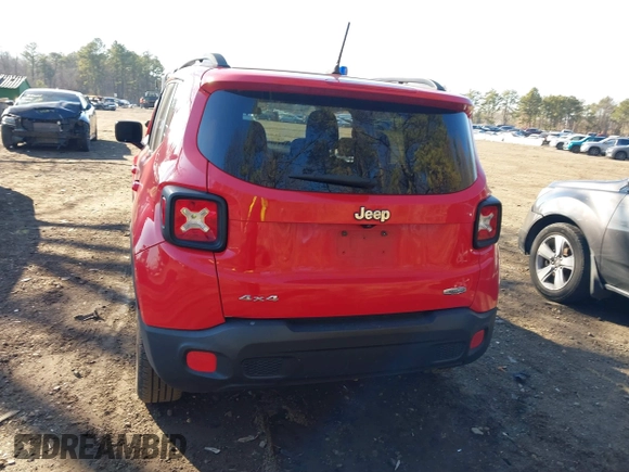 2017 Jeep Renegade Latitude with VIN ZACCJBBB5HPE81342, listed as a IAAI auction lot 41756883 with 170,407 mi miles and . Bid and sale history available at DreamBid. Image 16.
