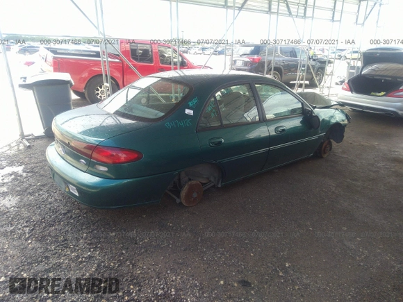 1997 Ford Escort LX с VIN 1FALP13P2VW374983, выставлен на аукционе IAAI как лот 41677667 с пробегом 283 340 миль миль и . История ставок и продаж доступна на DreamBid. Изображение 4.
