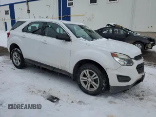 2016 Chevrolet Equinox LS with VIN 2GNFLEEK7G6333006, listed as a Copart auction lot 44134935 with 147,819 mi miles and Salvage Title. Bid and sale history available at DreamBid. Image 4.