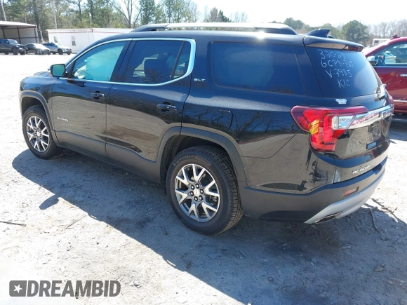 2020 GMC Acadia SLT with VIN 1GKKNMLS4LZ227985, listed as a IAAI auction lot 41864090 with 39,295 mi miles and . Bid and sale history available at DreamBid. Image 3.