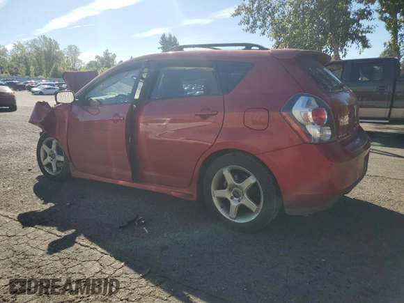 2009 Pontiac Vibe GT with VIN 5Y2SR67099Z462251, listed as a Copart auction lot 72962474 with 0 mi miles and Salvage Title. Bid and sale history available at carsss.com. Image 2.