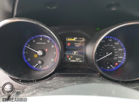 2016 Subaru Legacy 2.5i Premium with VIN 4S3BNBC60G3026208, listed as a Copart auction lot 44799545 with 108,577 mi miles and Salvage Title. Bid and sale history available at carsss.com. Image 9.