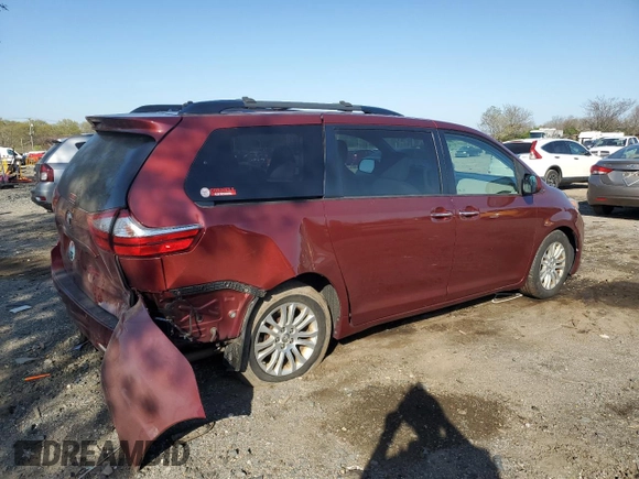 2017 Toyota Sienna XLE Auto Access Seat with VIN 5TDYZ3DC4HS805975, listed as a Copart auction lot 52380405 with 138,276 mi miles and Salvage Title. Bid and sale history available at DreamBid. Image 3.