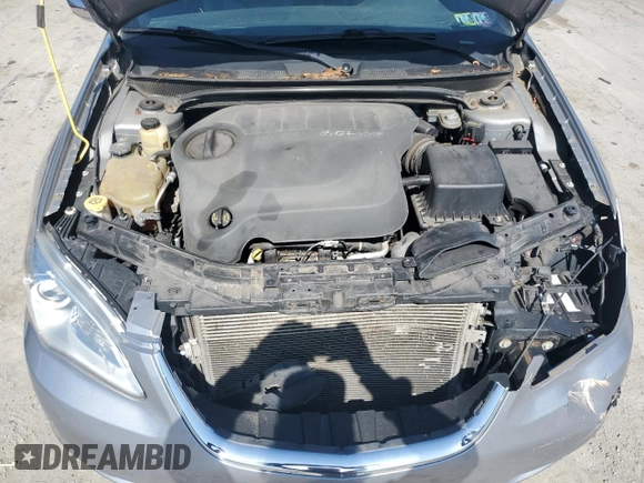 2013 Chrysler 200 Limited with VIN 1C3CCBCG6DN543455, listed as a Copart auction lot 52881035 with 105,722 mi miles and Salvage Title. Bid and sale history available at carsss.com. Image 11.