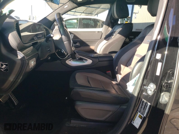 2021 Mercedes-Benz GLS with VIN 4JGFF8KE6MA316191, listed as a Copart auction lot 87205584 with 52,108 mi miles and Salvage Title. Bid and sale history available at carsss.com. Image 7.