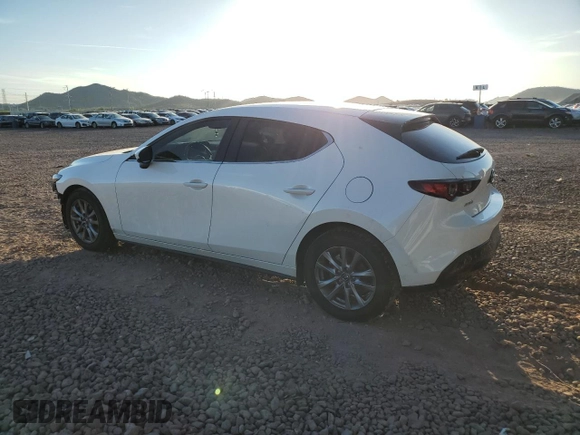 2022 Mazda 3 S with VIN JM1BPAJL3N1507382, listed as a Copart auction lot 60294085 with 28,283 mi miles and Salvage title. Bid and sale history available at DreamBid. Image 2.