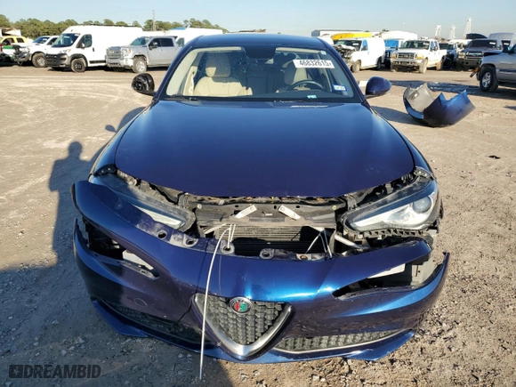 2019 Alfa Romeo Giulia Ti with VIN ZARFAMBN1K7601103, listed as a Copart auction lot 46832615 with 66,361 mi miles and Salvage Title. Bid and sale history available at carsss.com. Image 5.