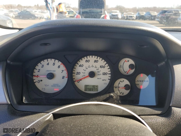 2003 Mitsubishi Lancer OZ-Rally with VIN JA3AJ86E93U014171, listed as a Copart auction lot 87536265 with 78,977 mi miles and Salvage Title. Bid and sale history available at carsss.com. Image 9.