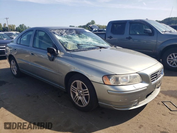 2007 Volvo S60 2.5L Turbo with VIN YV1RS592572607622, listed as a Copart auction lot 69009494 with 203,579 mi miles and Salvage Title. Bid and sale history available at carsss.com. Image 4.