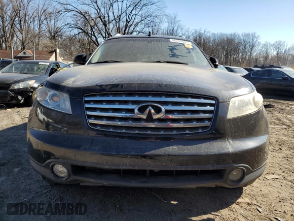 2004 Infiniti FX с VIN JNRAS08W14X219909, выставлен на аукционе Copart как лот 46240005 с пробегом Не указан миль и Списание • Salvage title. История ставок и продаж доступна на DreamBid. Изображение 5.