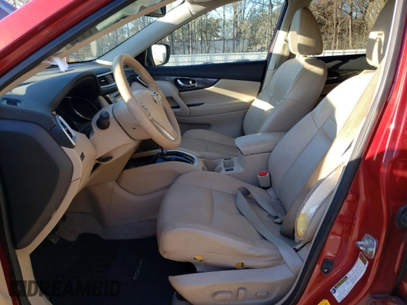 2015 Nissan Rogue SL with VIN 5N1AT2MT0FC832274, listed as a Copart auction lot 47627635 with 0 mi miles and Salvage Title. Bid and sale history available at carsss.com. Image 7.