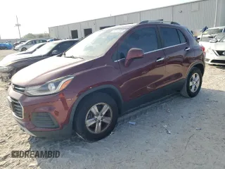 2017 Chevrolet Trax LT with VIN 3GNCJLSB0HL155955, listed as a Copart auction lot 54110195 with 135,527 mi miles and Clean Title. Bid and sale history available at DreamBid. Image 1.
