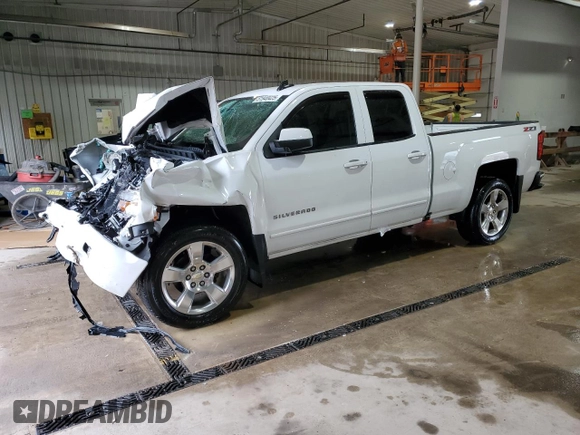 2017 Chevrolet Silverado 1500 LT with VIN 1GCVKREC5HZ156419, listed as a Copart auction lot 51940425 with Not Provided miles and Salvage Title. Bid and sale history available at DreamBid. Image 1.