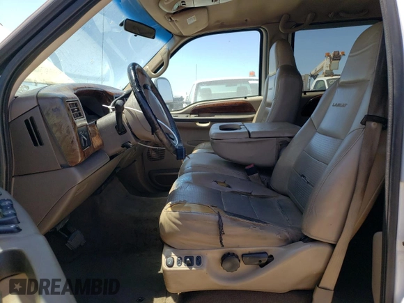 2002 Ford F-350 XL with VIN 1FTSW31F52EC95663, listed as a Copart auction lot 61106125 with Not provided miles and Salvage title. Bid and sale history available at DreamBid. Image 7.
