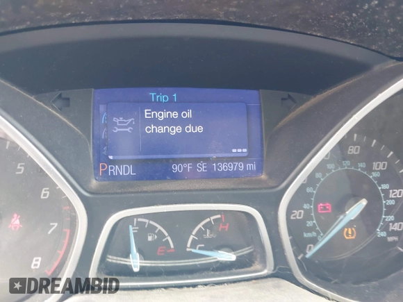 2013 Ford Focus SE with VIN 1FADP3F25DL138117, listed as a IAAI auction lot 42162119 with 136,979 mi miles. Bid and sale history available at carsss.com. Image 7.