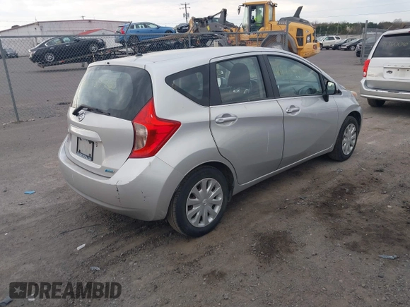 2014 Nissan Note S Plus z VIN 3N1CE2CPXEL426360, wystawiony jako IAAI lot #41875774 z przebiegiem 195 083 mil mil oraz . Historia ofert i sprzedaży dostępna na DreamBid. Obrazek 4.