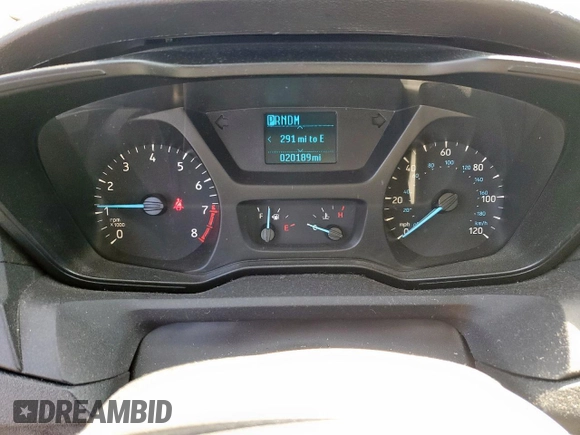 2018 Ford Transit с VIN 1FTYE1YM6JKB08677, выставлен на аукционе Copart как лот 54833565 с пробегом 20 189 миль миль и Списание • Salvage title. История ставок и продаж доступна на DreamBid. Изображение 9.