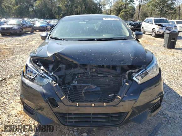 2020 Nissan Versa S with VIN 3N1CN8DVXLL841787, listed as a Copart auction lot 48344605 with 96,828 mi miles and Salvage Title. Bid and sale history available at carsss.com. Image 5.