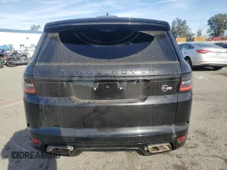 2018 Land Rover Range Rover Sport SVR with VIN SALWZ2SE8JA184175, listed as a Copart auction lot 85798834 with 39,755 mi miles and Salvage Title. Bid and sale history available at carsss.com. Image 6.