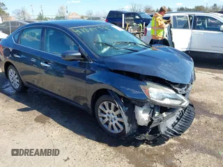 2017 Nissan Sentra S with VIN 3N1AB7AP6HY325971, listed as a IAAI auction lot 41884336 with 83,060 mi miles and . Bid and sale history available at carsss.com. Image 1.