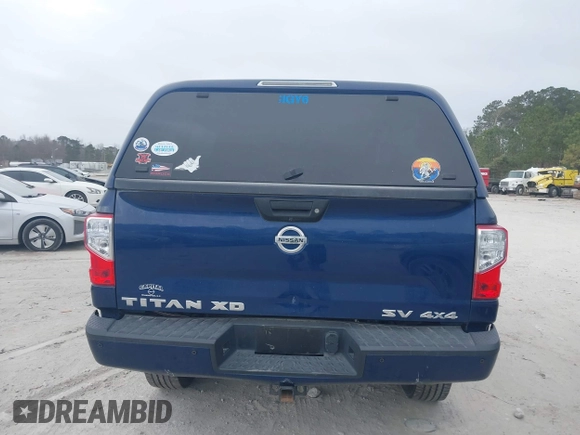 2019 Nissan Titan XD SV with VIN 1N6BA1F49KN506712, listed as a IAAI auction lot 41661789 with 107,972 mi miles. Bid and sale history available at carsss.com. Image 17.