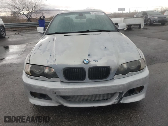 2004 BMW 3 Series 330Ci with VIN WBABD53454PL13225, listed as a Copart auction lot 45426845 with 163,339 mi miles and Salvage Title. Bid and sale history available at carsss.com. Image 5.