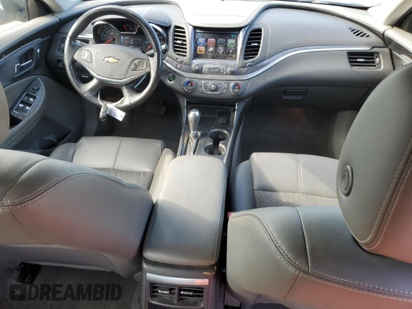 2018 Chevrolet Impala LT with VIN 2G1105S35J9119381, listed as a Copart auction lot 54909595 with 167,464 mi miles and Salvage Title. Bid and sale history available at DreamBid. Image 8.