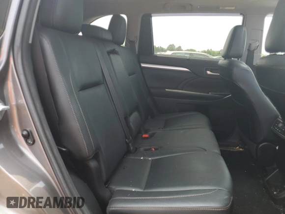 2017 Toyota Highlander XLE with VIN 5TDJZRFH4HS424771, listed as a Copart auction lot 59002205 with 36,895 mi miles and Salvage title. Bid and sale history available at DreamBid. Image 11.