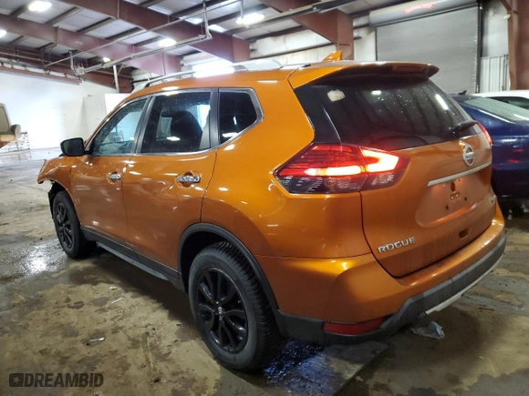 2017 Nissan Rogue SL with VIN 5N1AT2MV5HC741330, listed as a Copart auction lot 43499285 with 114,835 mi miles and Clean Title. Bid and sale history available at carsss.com. Image 2.