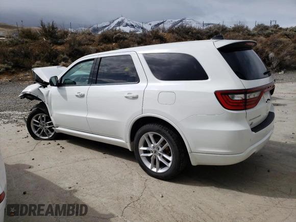 2023 Dodge Durango GT с VIN 1C4RDJDG8PC617342, выставлен на аукционе Copart как лот 50055925 с пробегом Не указан миль и Списание • Salvage title. История ставок и продаж доступна на DreamBid. Изображение 2.