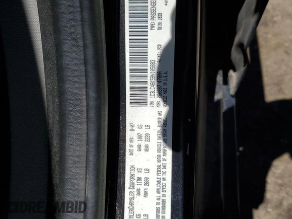 2008 Chrysler Sebring LX с VIN 1C3LC46K58N105883, выставлен на аукционе Copart как лот 56422935 с пробегом 268 757 миль миль и Списание • Salvage title. История ставок и продаж доступна на DreamBid. Изображение 12.