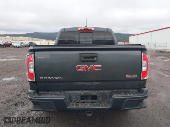 2016 GMC Canyon 4WD SLE with VIN 1GTG6CE37G1282630, listed as a IAAI auction lot 41153472 with 57,809 mi miles. Bid and sale history available at carsss.com. Image 16.