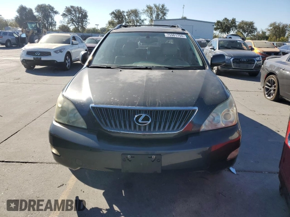 2005 Lexus RX 330 with VIN JTJGA31U650053630, listed as a Copart auction lot 75901794 with 227,881 mi miles and Salvage Title. Bid and sale history available at carsss.com. Image 5.