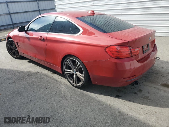 2017 BMW 4 Series 430i with VIN WBA4R7C59HK876327, listed as a Copart auction lot 52001395 with 89,834 mi miles and Salvage Title. Bid and sale history available at DreamBid. Image 2.