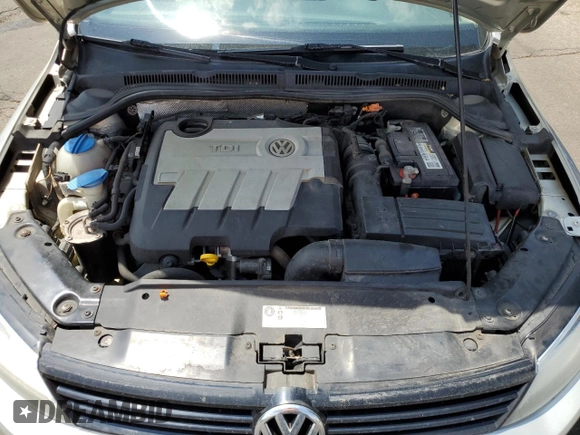 2011 Volkswagen Jetta TDI с VIN 3VWLL7AJ0BM065075, выставлен на аукционе Copart как лот 59588385 с пробегом 185 913 миль миль и Чистый • Clean title. История ставок и продаж доступна на DreamBid. Изображение 11.
