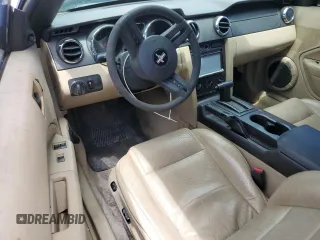 2007 Ford Mustang Deluxe with VIN 1ZVFT84N875303169, listed as a Copart auction lot 58171305 with 205,112 mi miles and Salvage title. Bid and sale history available at DreamBid. Image 8.