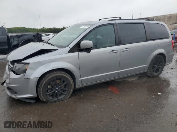 2019 Dodge Grand Caravan GT with VIN 2C4RDGEG9KR690592, listed as a Copart auction lot 73322124 with 146,629 mi miles and Salvage Title. Bid and sale history available at DreamBid. Image 1.