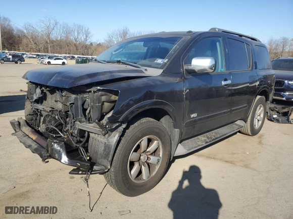 2008 Nissan Armada SE with VIN 5N1AA08C78N614666, listed as a Copart auction lot 79279264 with NaN miles and Clean Title. Bid and sale history available at carsss.com. Image 1.