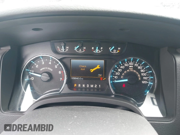2011 Ford F-150 XL with VIN 1FTFW1EF9BFC74129, listed as a IAAI auction lot 42416612 with 109,940 mi miles and . Bid and sale history available at DreamBid. Image 7.