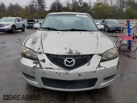 2008 Mazda 3 i Sport with VIN JM1BK12F681821233, listed as a Copart auction lot 74400624 with 142,054 mi miles and Non Repairable. Bid and sale history available at DreamBid. Image 5.