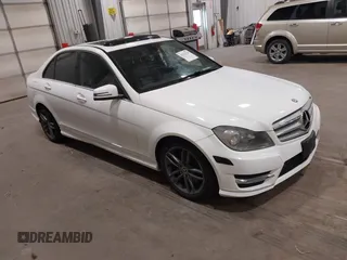2013 Mercedes-Benz C 300 Sport with VIN WDDGF8AB3DR297543, listed as a IAAI auction lot 42323929 with 132,059 mi miles and . Bid and sale history available at DreamBid. Image 1.