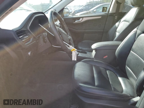 2021 Ford Escape SEL with VIN 1FMCU9H9XMUA36118, listed as a Copart auction lot 48482315 with 94,018 mi miles and Salvage Title. Bid and sale history available at DreamBid. Image 7.