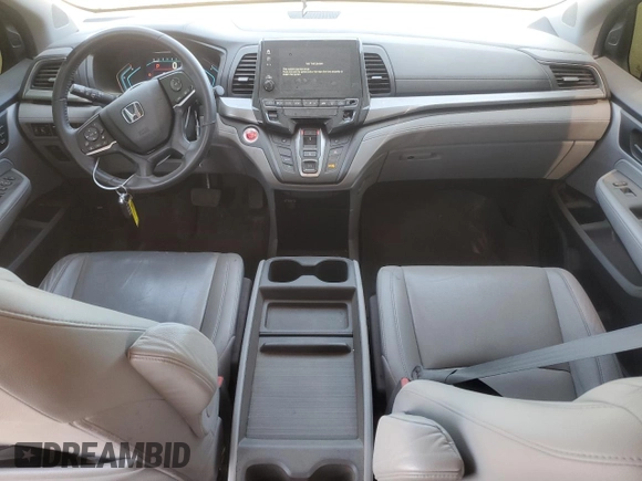 2019 Honda Odyssey EX-L z VIN 5FNRL6H79KB045249, wystawiony jako Copart lot #57108075 z przebiegiem 86 038 mil mil oraz Szkoda całkowita • Salvage title. Historia ofert i sprzedaży dostępna na DreamBid. Obrazek 8.