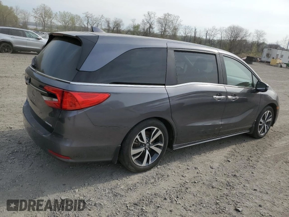 2024 Honda Odyssey Touring with VIN 5FNRL6H80RB001448, listed as a Copart auction lot 54790165 with 13,716 mi miles and Salvage Title. Bid and sale history available at carsss.com. Image 3.