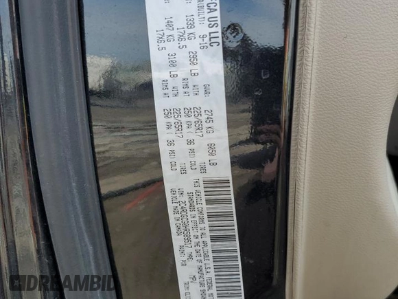 2017 Dodge Grand Caravan SXT with VIN 2C4RDGCG0HR589517, listed as a Copart auction lot 46526085 with 141,263 mi miles and Salvage Title. Bid and sale history available at DreamBid. Image 13.