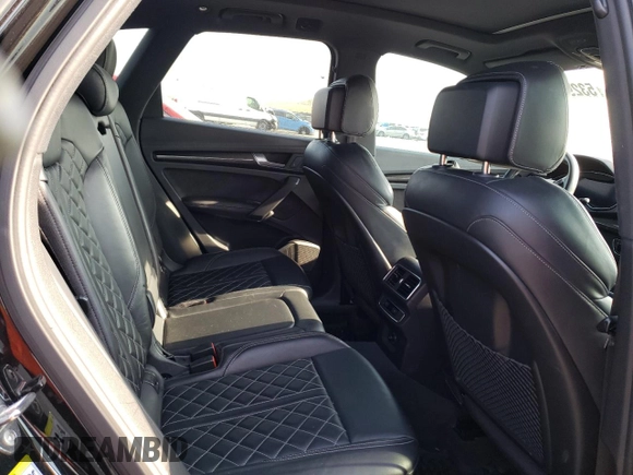 2018 Audi SQ5 Prestige with VIN WA1C4AFY8J2080023, listed as a Copart auction lot 53297203 with 46,727 mi miles. Bid and sale history available at carsss.com. Image 10.
