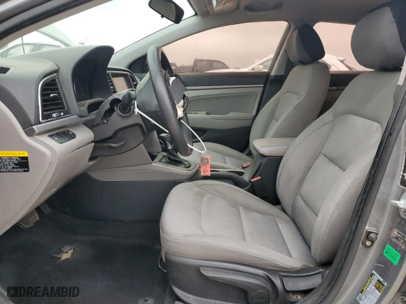2017 Hyundai Elantra SE with VIN KMHD84LF9HU196778, listed as a Copart auction lot 49861335 with 130,011 mi miles and Salvage Title. Bid and sale history available at carsss.com. Image 7.